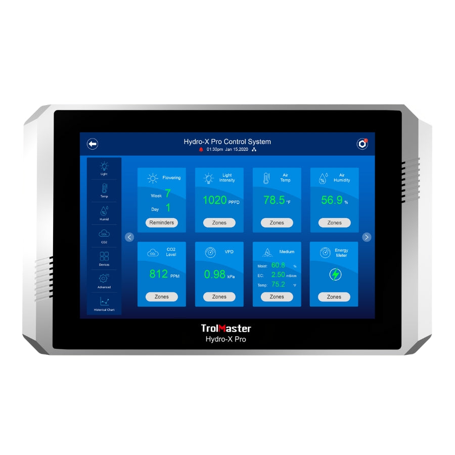 TROLMASTER CONTRÔLEUR HYDRO-X PRO ET CAPTEUR 4EN1 (HCS-2)