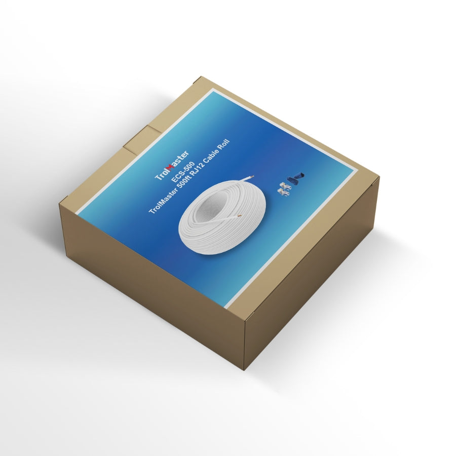 TROLMASTER ROULEAU DE CÂBLE RJ12 DE 500' (ECS-500)