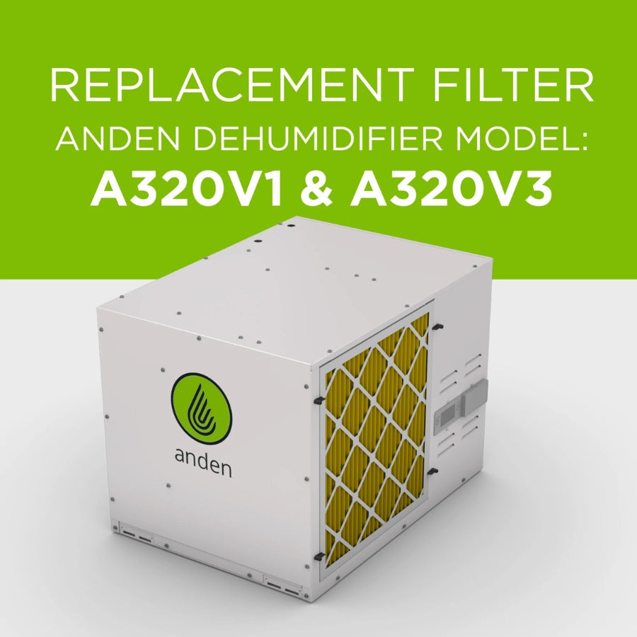 ANDEN MERV 11 FILTER 20''x22''x2'' FOR A320V1 & A320V3