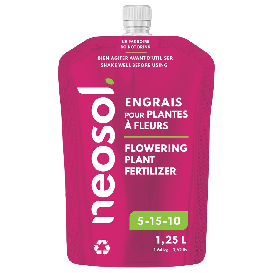 NEOSOL ENGRAIS POUR PLANTES À FLEURS 5-15-10 1.25L