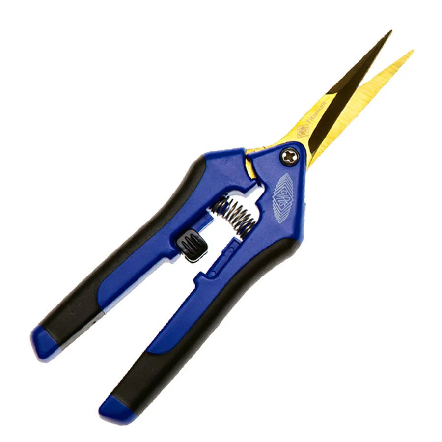GIRO'S BLUE PRUNER TITANIUM STRAIGHT BLADES SEC-1001DTI (1)