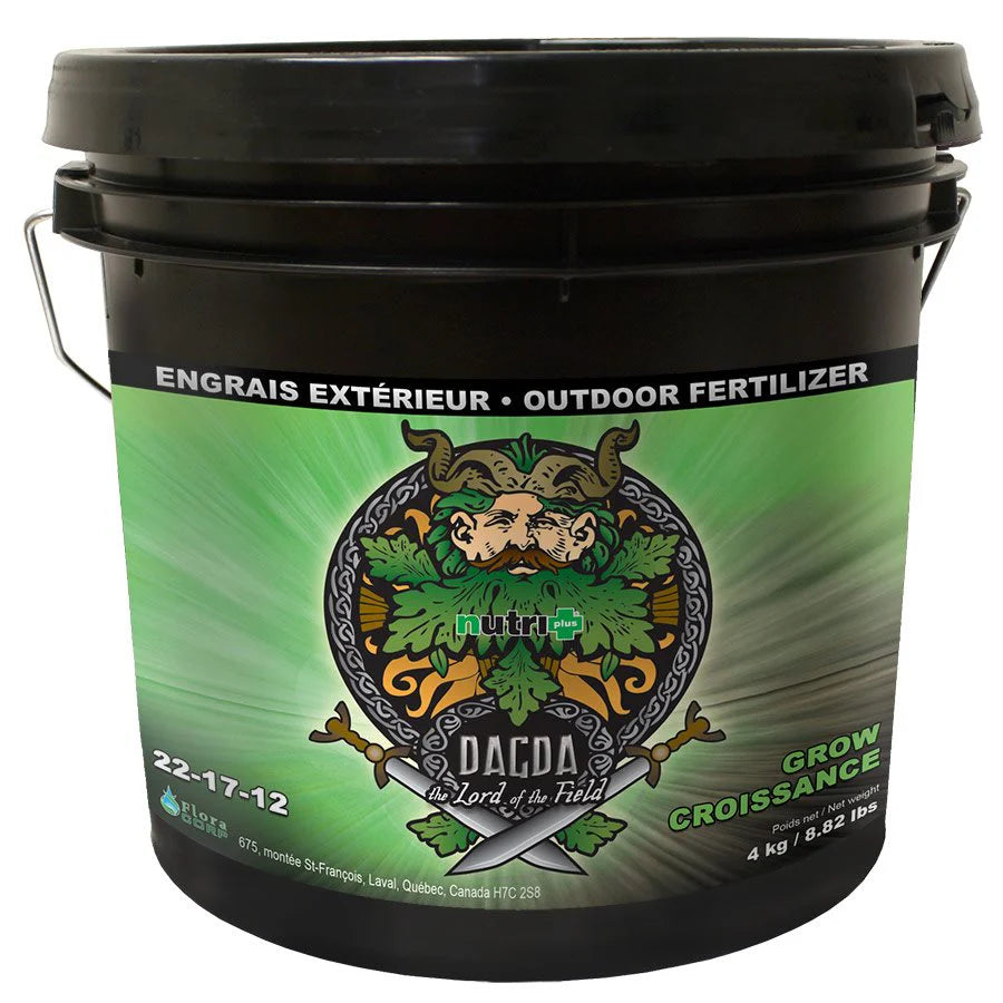 Nutri+ Dagda Nutrient Grow Outdoor Fertilizer 22-17-12 (4KG)