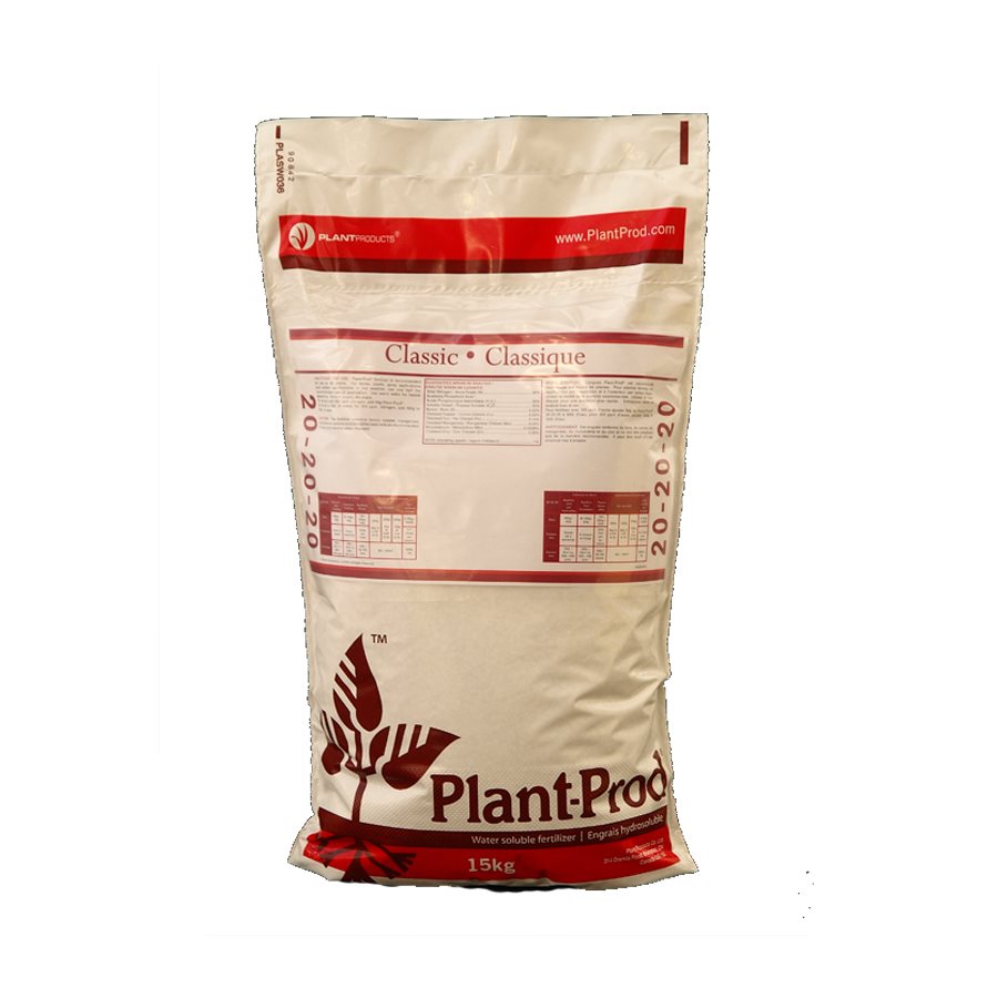 plant-prod fertilizer PLANT-PROD SOLUBLE FERTILIZER 20-20-20 15KG