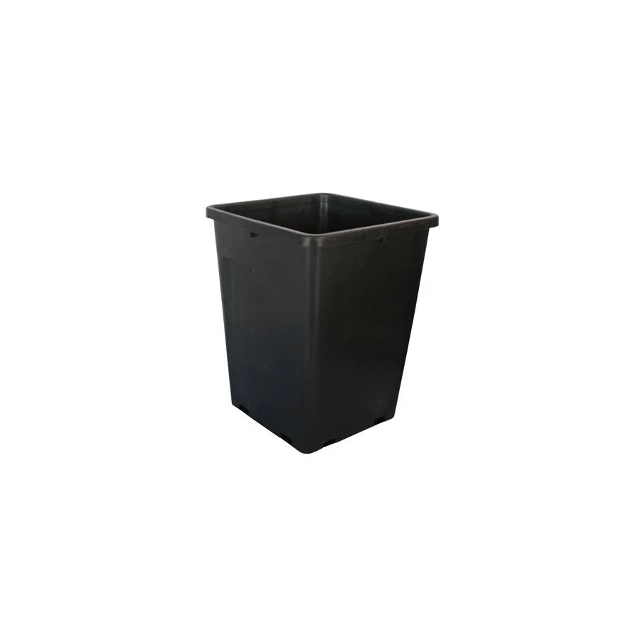 FHD 6.5L SQUARE BLACK POT 7.5''X7.5''X10'' (1)