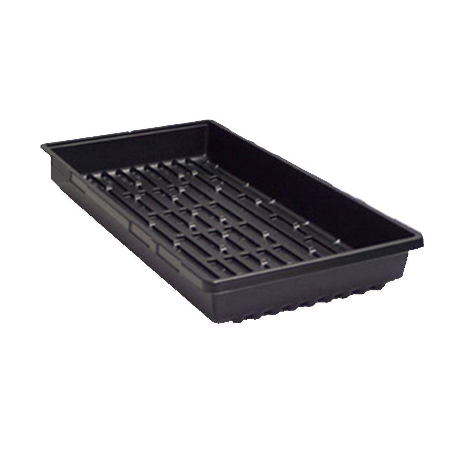 ECONO BLACK TRAY WITHOUT HOLES (100)