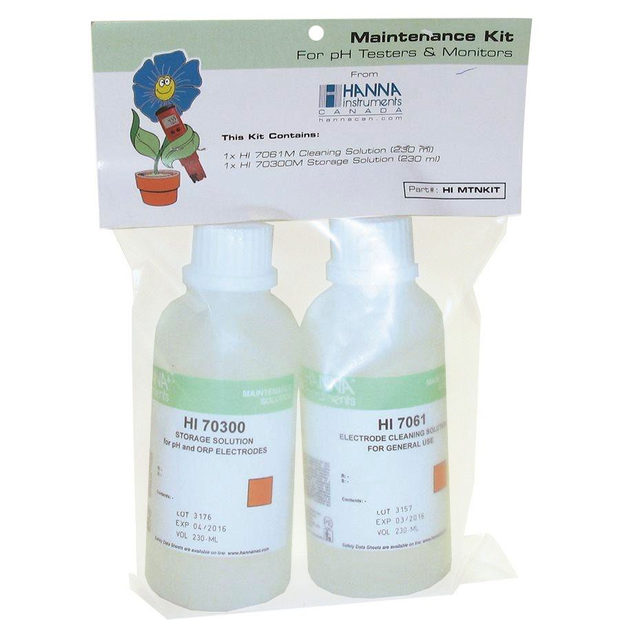 HANNA HI MTNKIT CLEANING + STORAGE SOLUTIONS 230 ML (1)