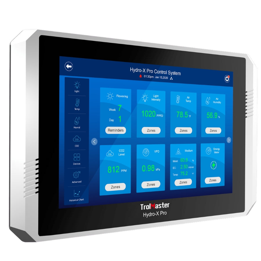 TROLMASTER CONTRÔLEUR HYDRO-X PRO ET CAPTEUR 4EN1 (HCS-2)