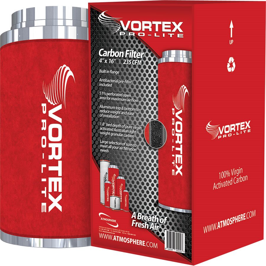 VORTEX PRO-LITE FILTER 4'' X 16'' (1)