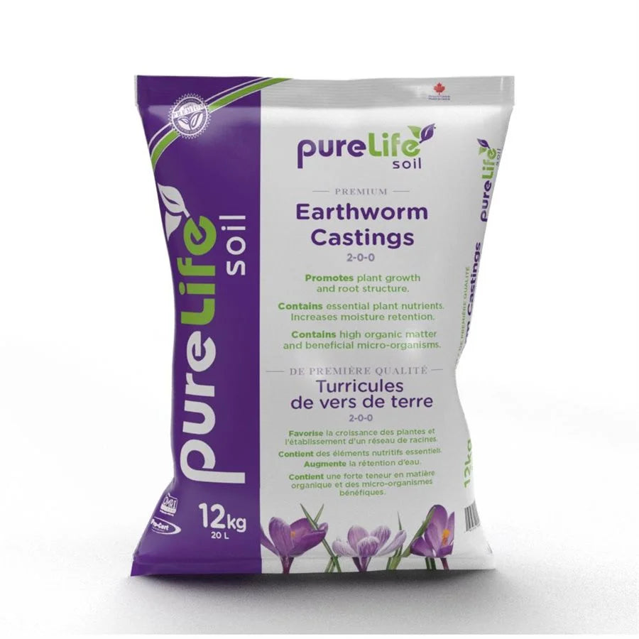 PURE LIFE ORGANIC EARTHWORM CASTINGS 2-0-0 20L (1)