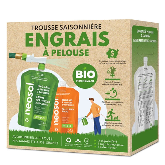 NEOSOL SEASONAL KIT -LAWN FERTILIZER