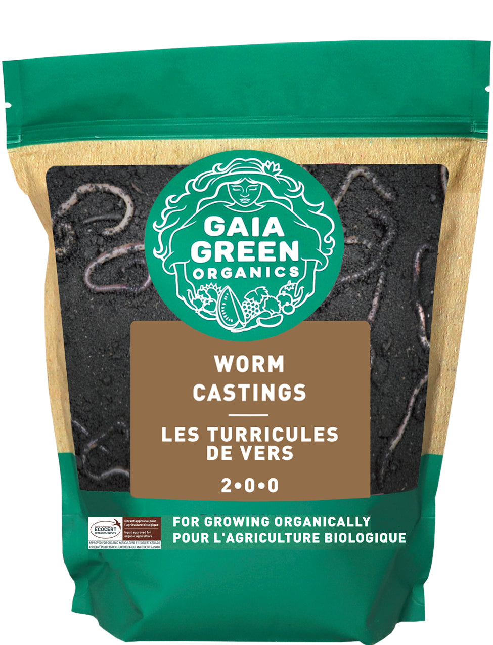Gaia Green Worm Castings 2-0-0