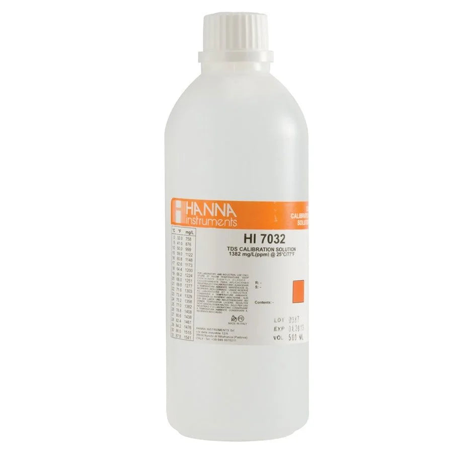 HANNA HI 7032L TDS SOLUTION 1382 MG/L PPM 500 ML (1)