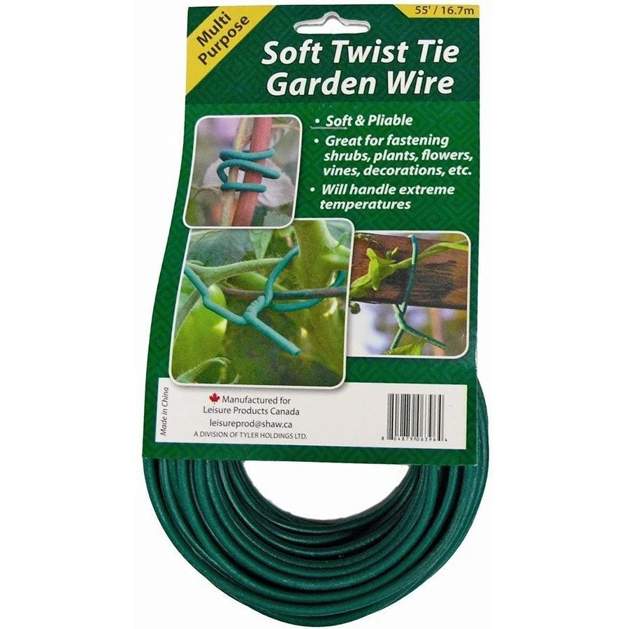 TWIST TIE GARDEN WIRE 55' (1)