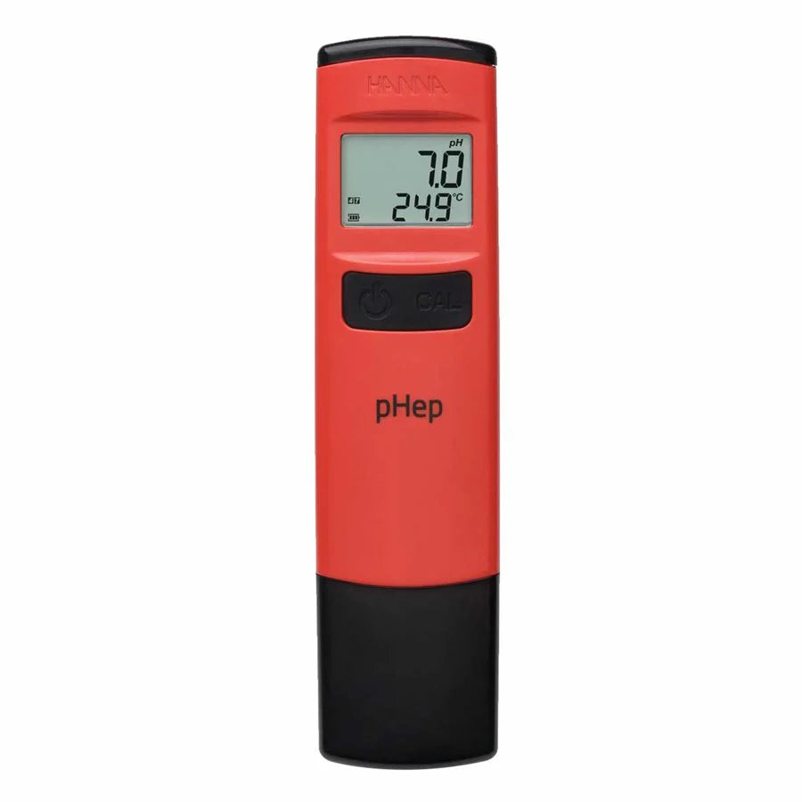 HANNA HI 98107 PHEP PH/T° TESTER (RED) (1)