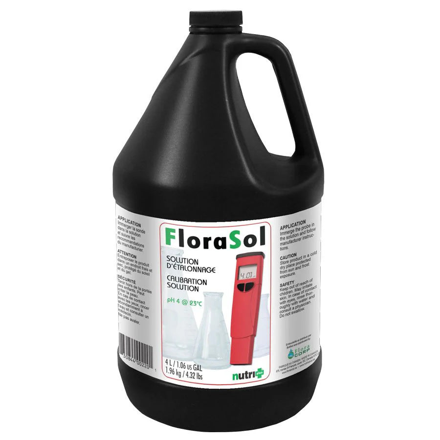 Nutri+ FloraSol Calibration Solution pH 4