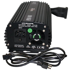 POWERSUN E-BALLAST VENTILÉ 400W HPS/MH 120/240V 